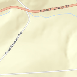 North Pharsalia New York Street Map