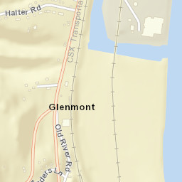 Glenmont New York Street Map