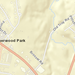 Sherwood Park New York Street Map
