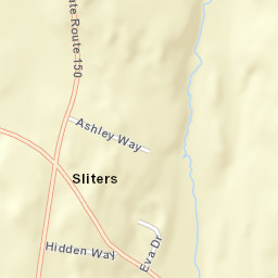 Sliters New York Street Map
