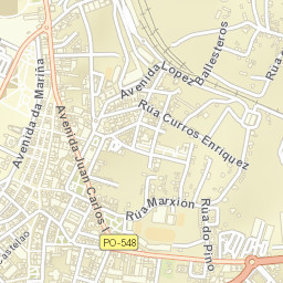 Vilagarcía de Arousa Street Map