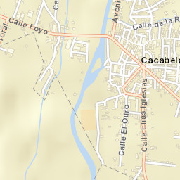 Cacabelos Street Map