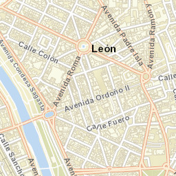 León Street Map