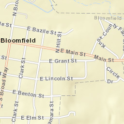 Main Street, Bloomfield, NE 68718, USA Street Map