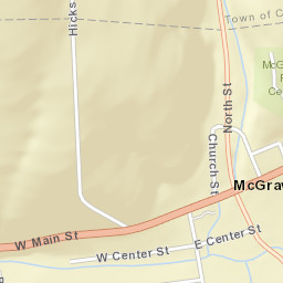 McGraw New York Street Map