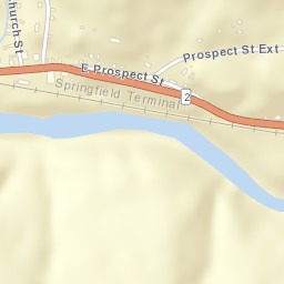 Erving Street Map