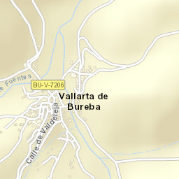Vallarta de Bureba Street Map