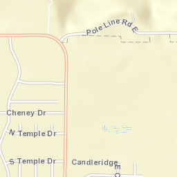 1405 Eastland Dr N, Twin Falls, ID 83301 Street Map