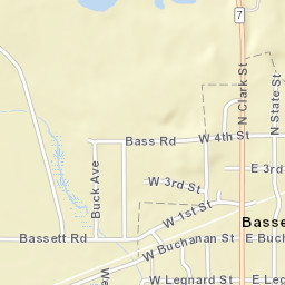 E Legnard St Bassett NE 68714 Street Map