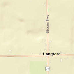 Langford New York Street Map