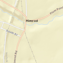 Himrod New York Street Map