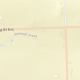 Mosher Corners New York Street Map