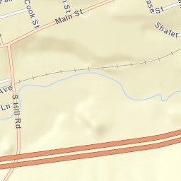 Worcester New York Street Map