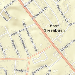 East Greenbush New York Street Map