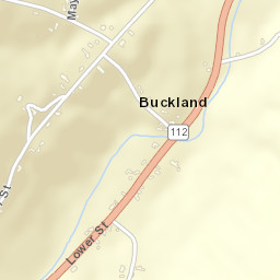 Buckland Street Map