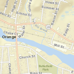 Orange Street Map