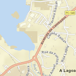 Vilaxoán Street Map