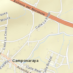 Camponaraya Street Map