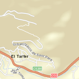 El Tarter Street Map