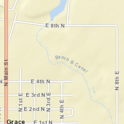 412 1st North Street, Grace, ID 83241 Street Map