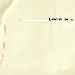 Byersville New York Street Map