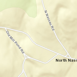 North Nassau New York Street Map