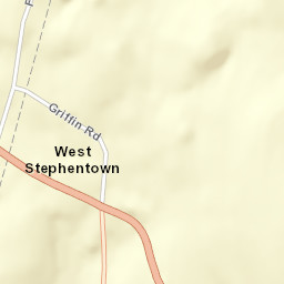 West Stephentown New York Street Map