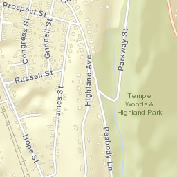 Franklin County Street Map