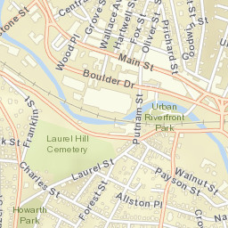 Fitchburg Street Map