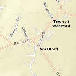 Westford Street Map