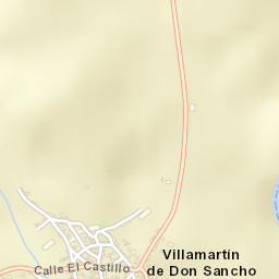 Villamartín de Don Sancho Street Map