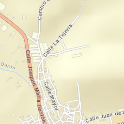 Los Arcos Street Map