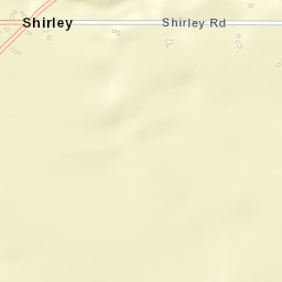Shirley New York Street Map