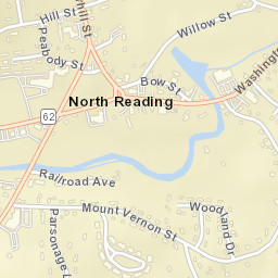 North Reading Street Map