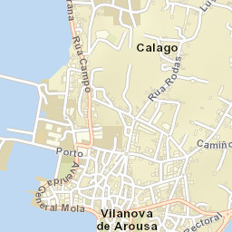 Vilanova de Arousa Street Map