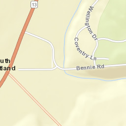 South Cortland New York Street Map