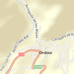 Ordino Street Map