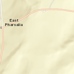 East Pharsalia New York Street Map