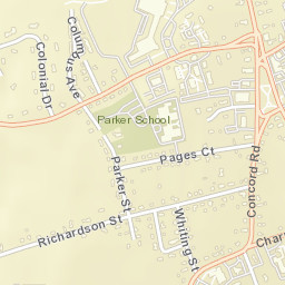 Billerica Street Map