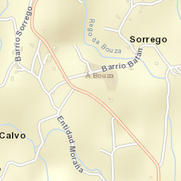 Moraña Street Map