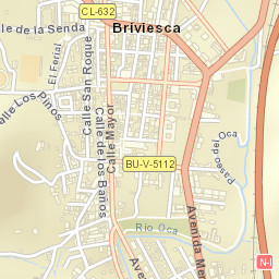 Briviesca Street Map