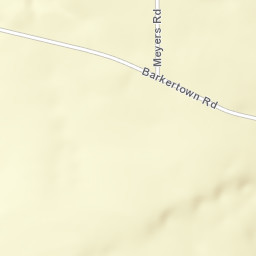 Barkertown New York Street Map