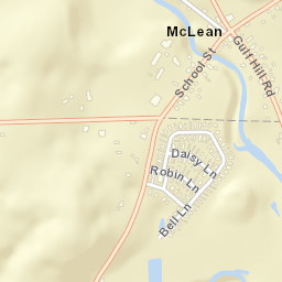 McLean New York Street Map