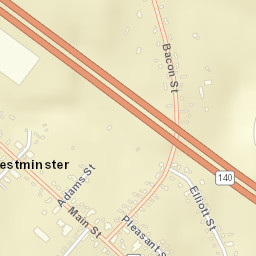 Westminster Street Map