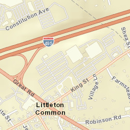 Littleton Common Street Map