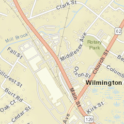Wilmington Street Map