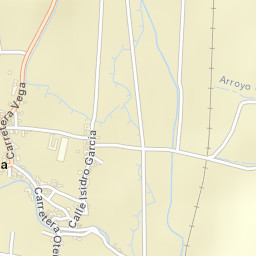 Magaz de Cepeda Street Map