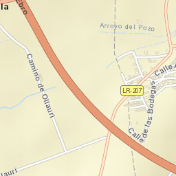 Ollauri Street Map