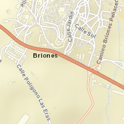 Briones Street Map