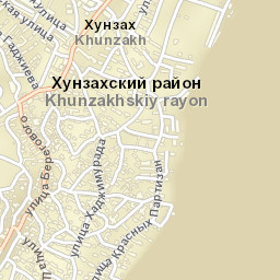 Khunzakh Street Map
